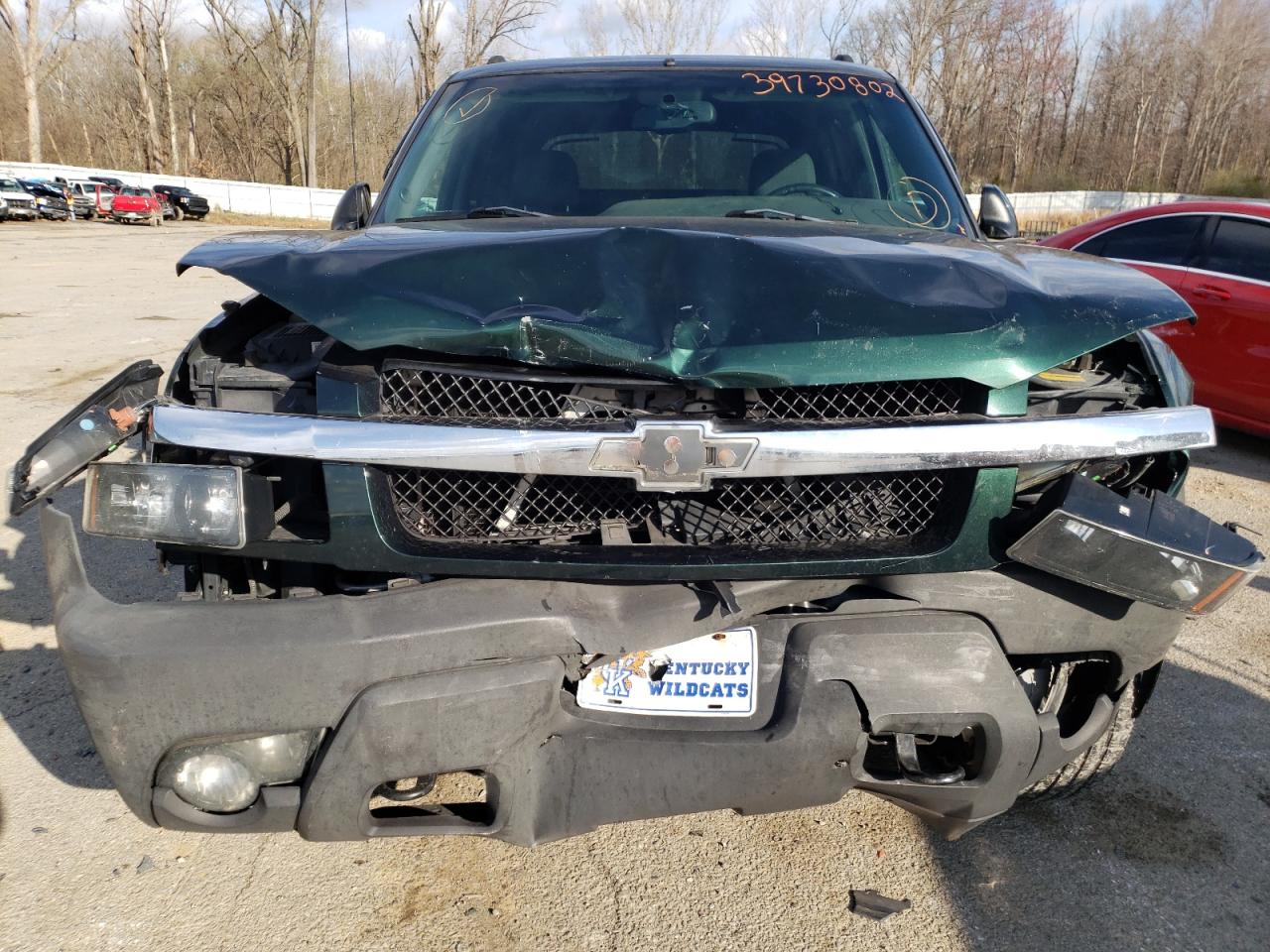 Photo 9 from auction – 2003 CHEVROLET AVALANCHE with VIN 3GNEK13T93G190707