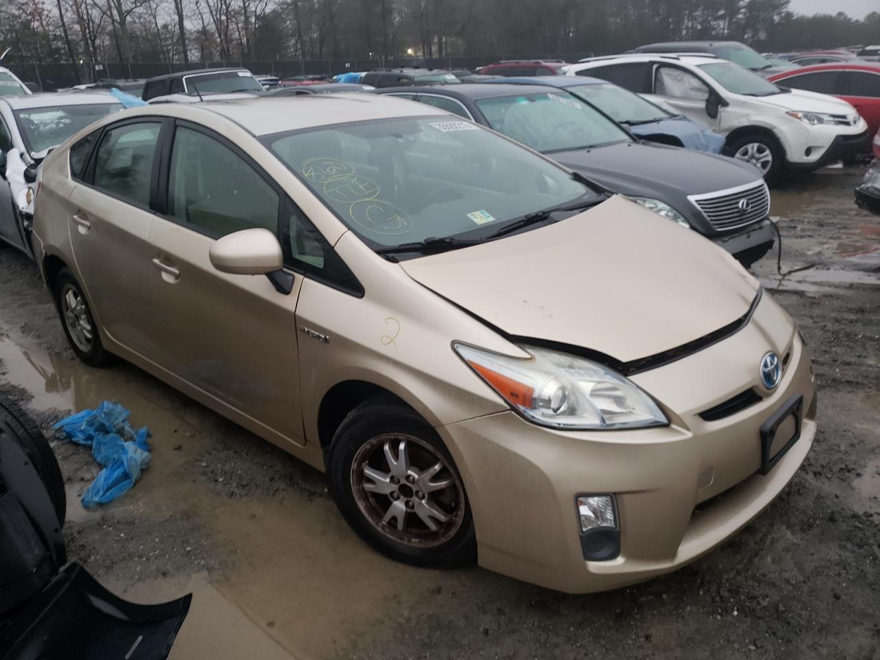TOYOTA PRIUS 2010 with VIN JTDKN3DU9A0110684 - Photo from auction