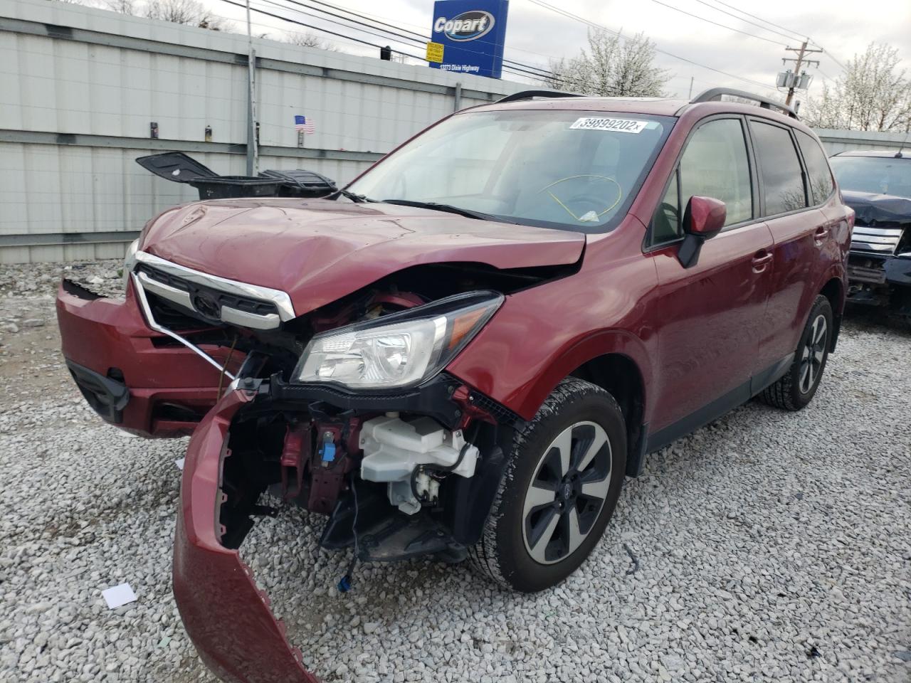 Photo 2 from auction – 2017 SUBARU FORESTER 2 with VIN JF2SJAGC2HH481735