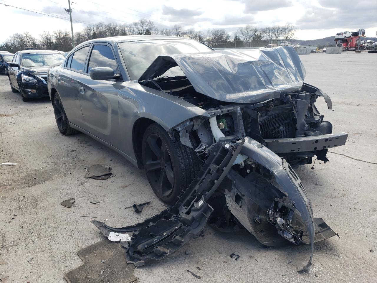 DODGE CHARGER SX 2017 with VIN 2C3CDXHG9HH504134 - Photo from auction