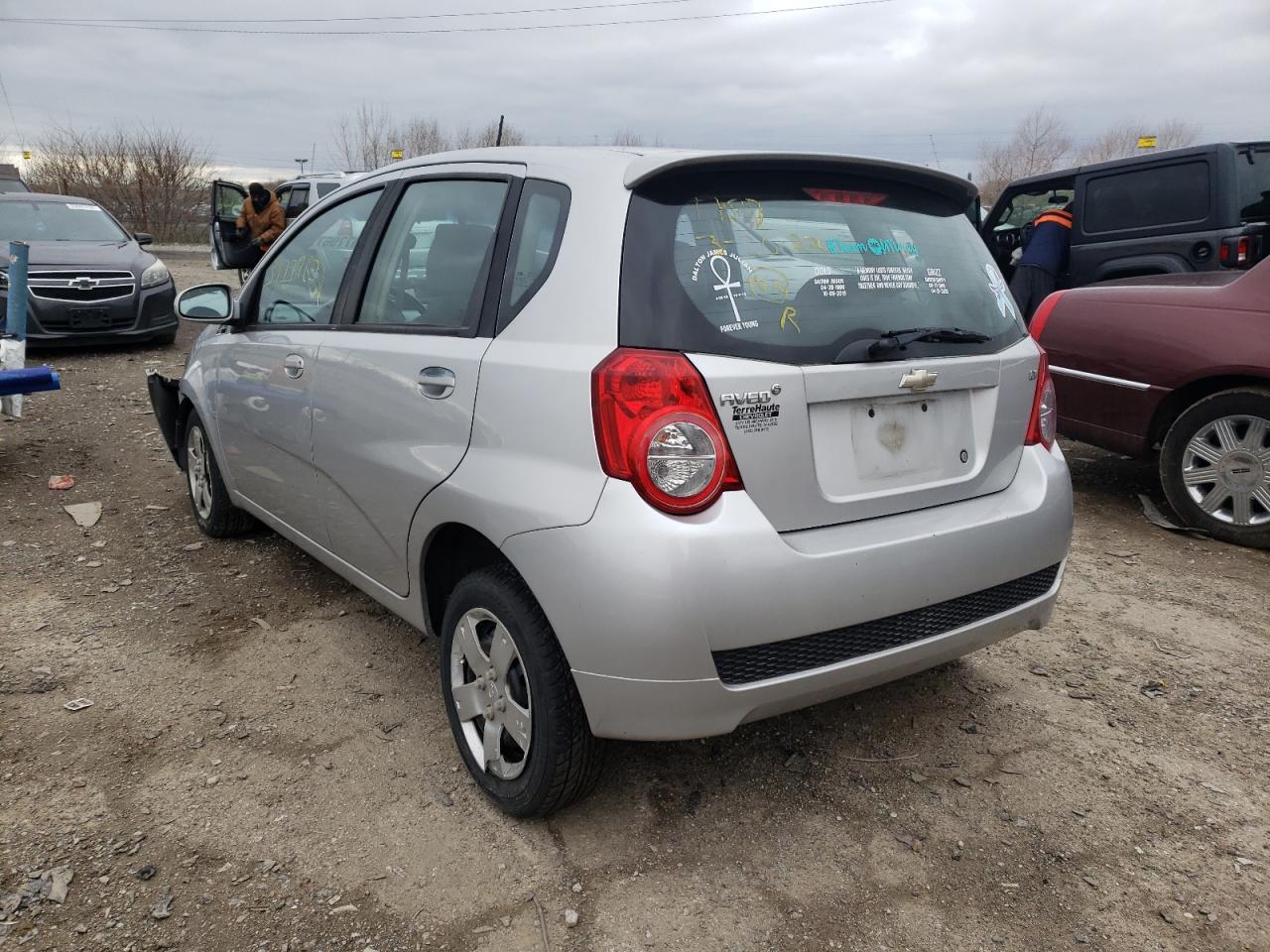 Photo 3 from auction – 2009 CHEVROLET AVEO LS with VIN KL1TD66E79B612440