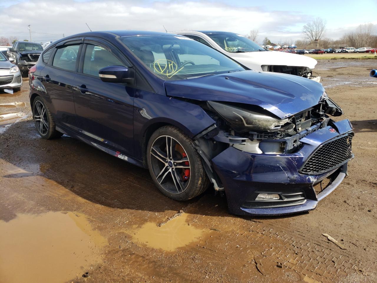 FORD FOCUS ST 2017 with VIN 1FADP3L96HL292519 - Photo from auction
