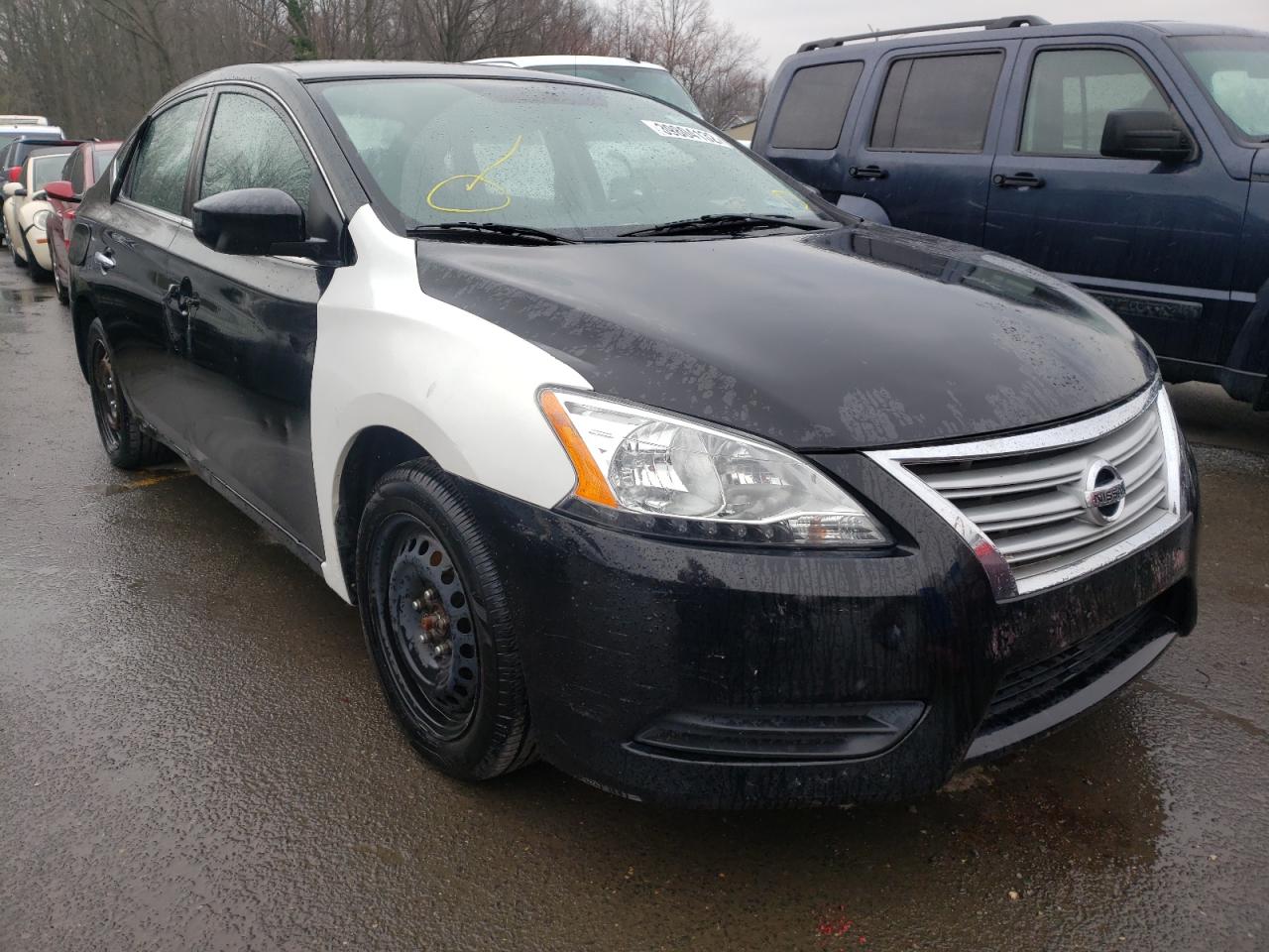 NISSAN SENTRA 2015 with VIN 3N1AB7AP8FY261476 - Photo from auction