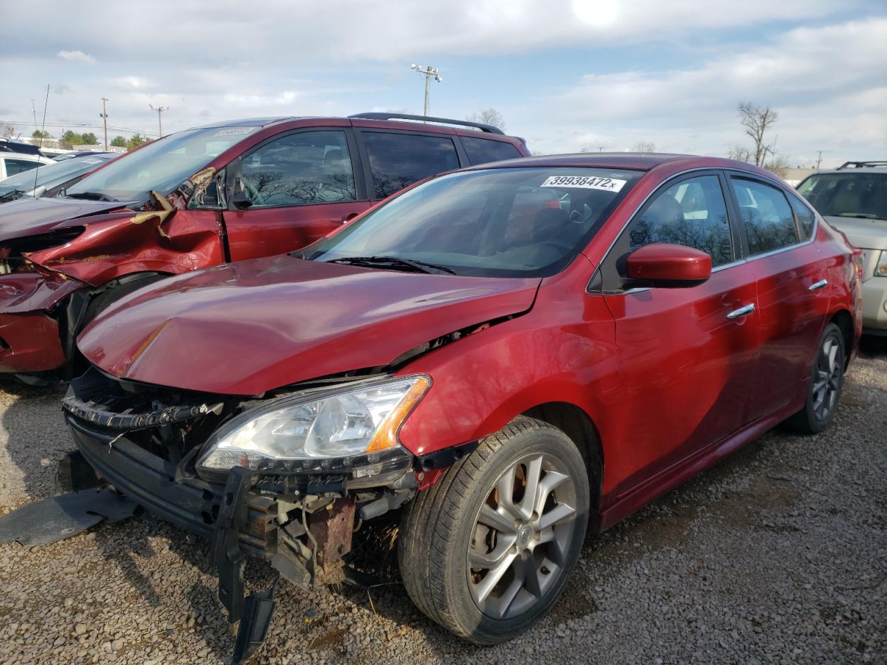 Photo 2 from auction – 2013 NISSAN SENTRA with VIN 3N1AB7AP9DL679443