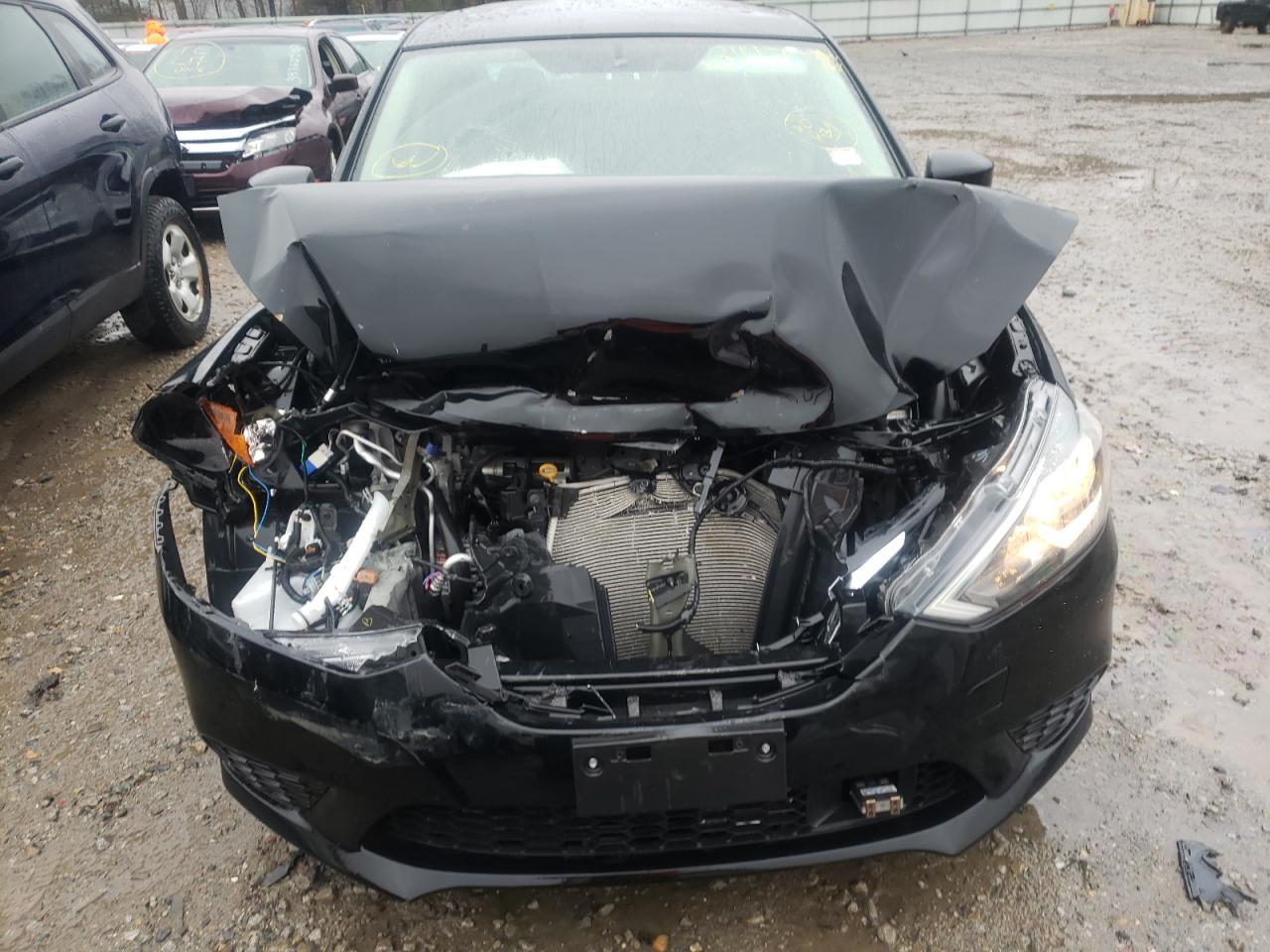 Photo 7 from auction – 2019 NISSAN SENTRA with VIN 3N1AB7AP4KY296607
