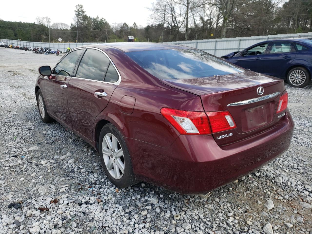 Photo 3 from auction – 2007 LEXUS ES 350 with VIN JTHBJ46G972007222