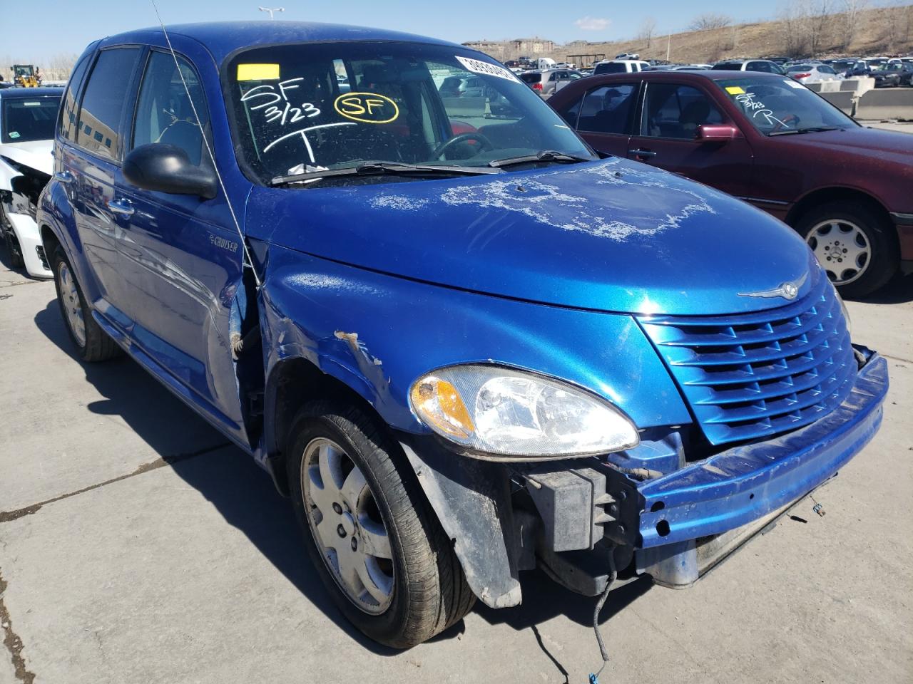 CHRYSLER PT CRUISER 2004 with VIN 3C4FY48BX4T277702 - Photo from auction