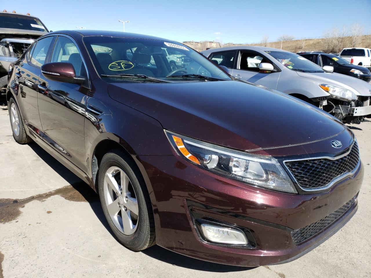 Photo 1 from auction – 2015 KIA OPTIMA LX with VIN 5XXGM4A70FG446548