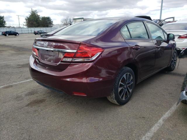 Photo 4 from auction – 2013 HONDA CIVIC EX with VIN 19XFB2F86DE092273