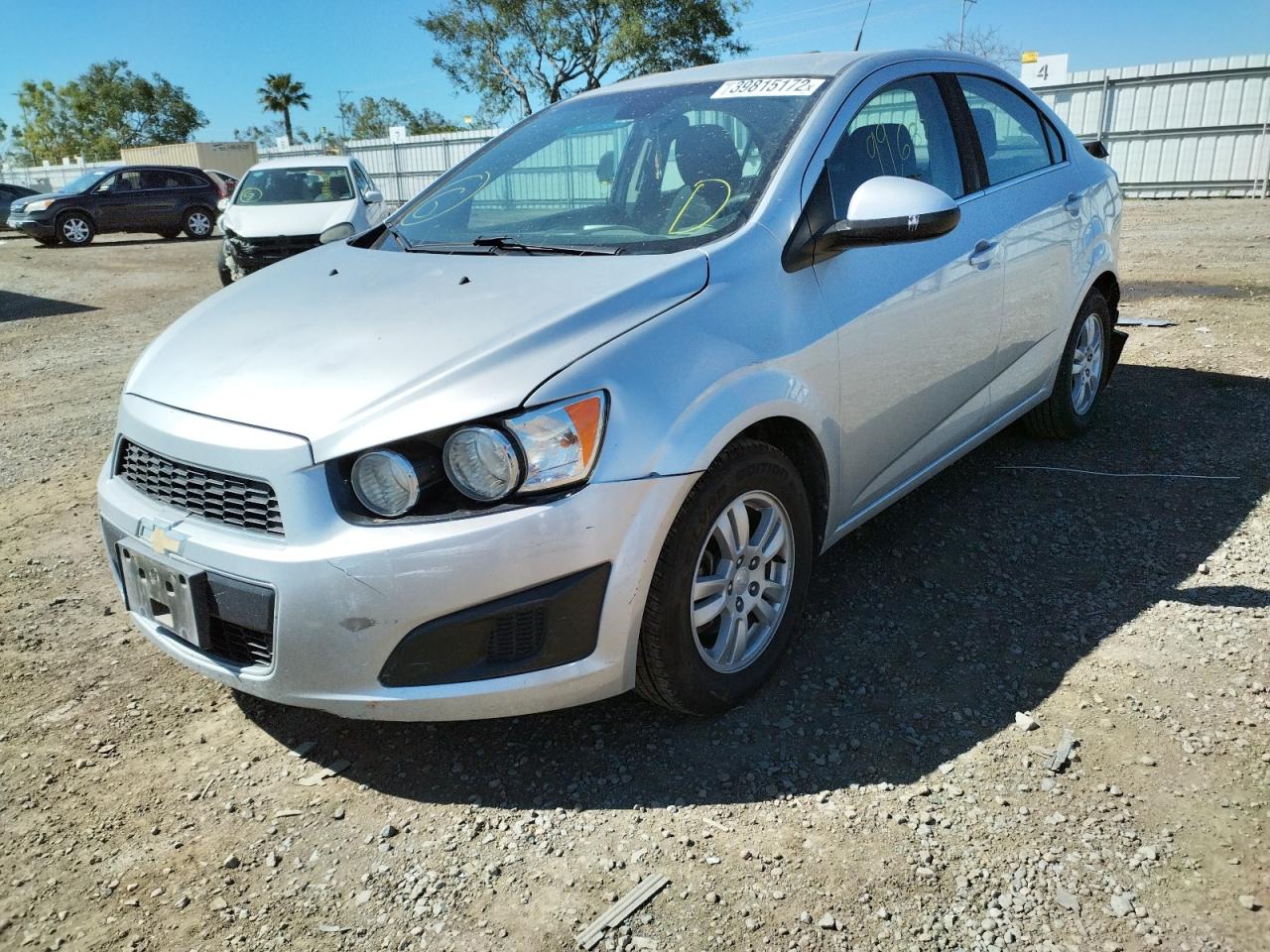 Photo 2 from auction – 2013 CHEVROLET SONIC LT with VIN 1G1JC5SG3D4238239