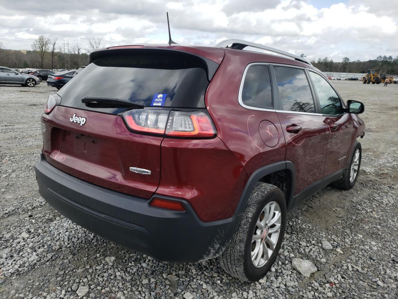 Photo 4 from auction – 2019 JEEP CHEROKEE L with VIN 1C4PJLCB7KD145381