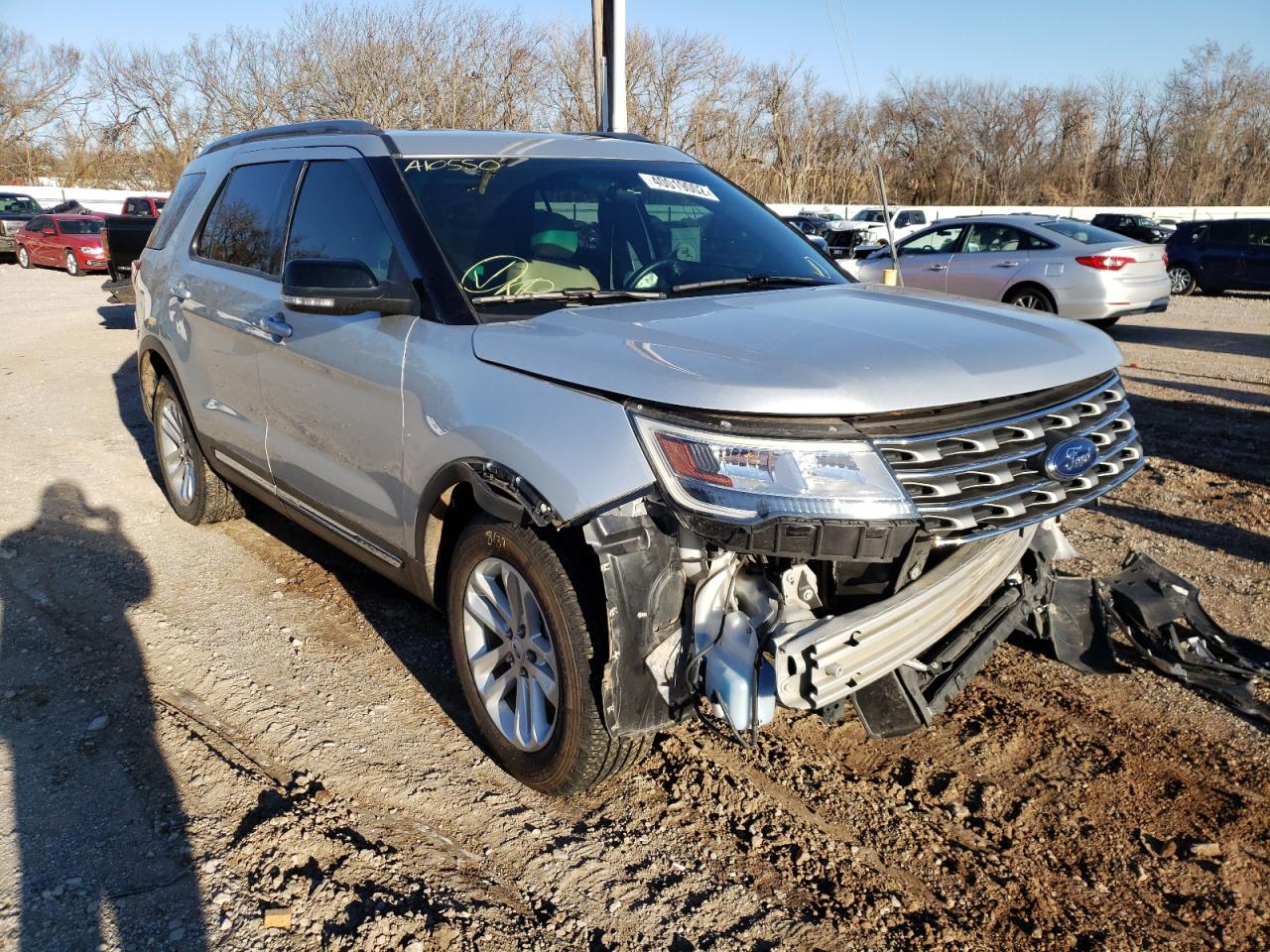 FORD EXPLORER X 2017 with VIN 1FM5K7D87HGA10550 - Photo from auction