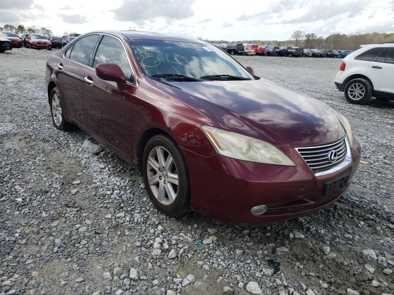 LEXUS ES 350 2007 with VIN JTHBJ46G972007222 - Photo from auction