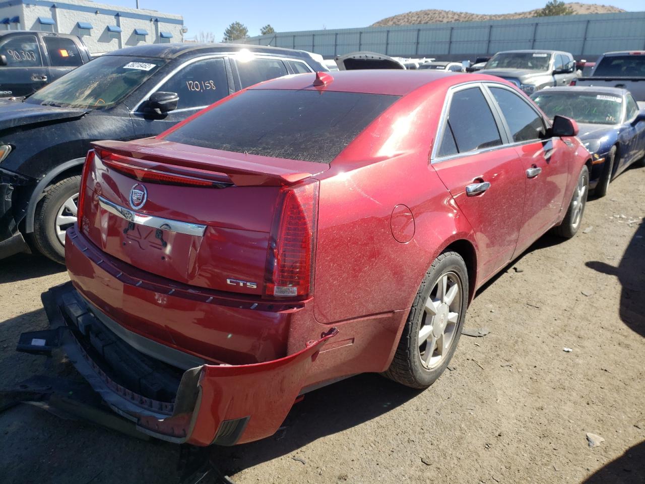 Photo 4 from auction – 2009 CADILLAC CTS with VIN 1G6DF577890158733