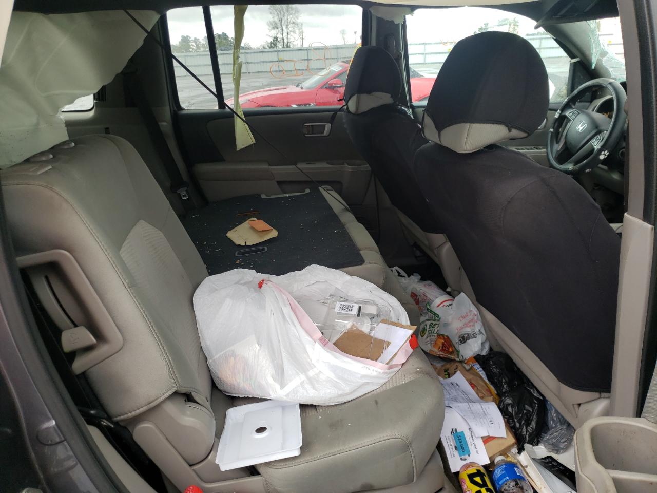 Photo 6 from auction – 2014 HONDA PILOT LX with VIN 5FNYF4H22EB056500