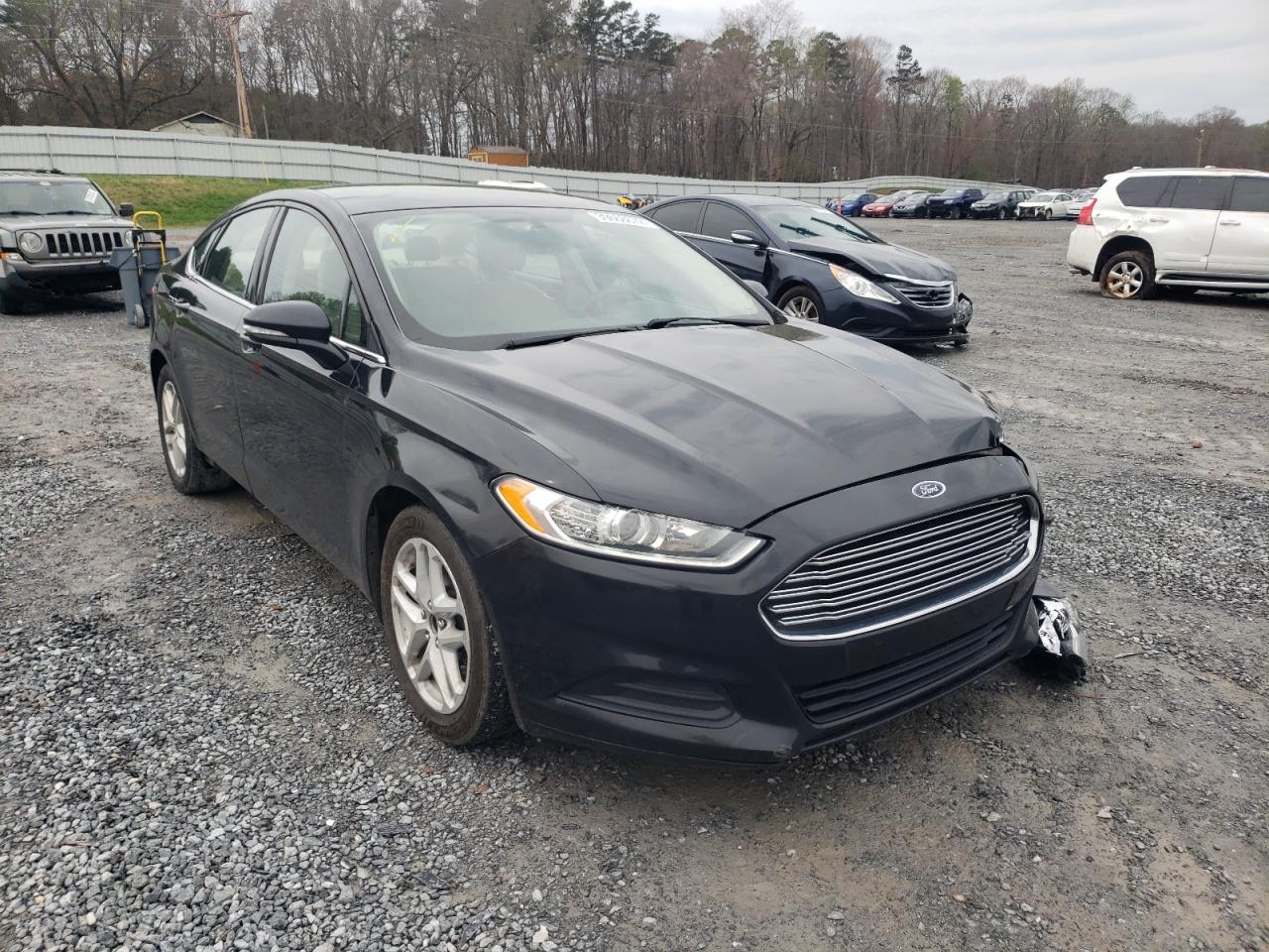 FORD FUSION SE 2014 with VIN 3FA6P0H77ER372486 - Photo from auction
