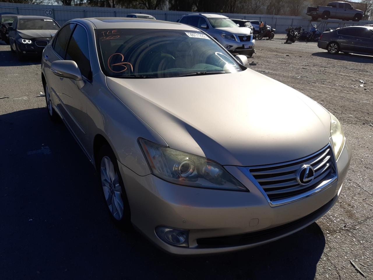 LEXUS ES 350 2012 with VIN JTHBK1EG8C2479256 - Photo from auction