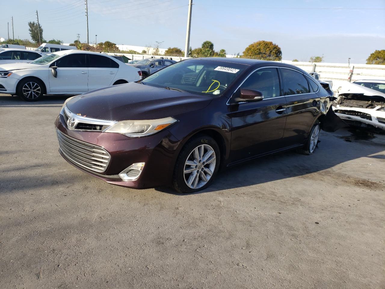 Photo 2 from auction – 2014 TOYOTA AVALON BAS with VIN 4T1BK1EB8EU084163