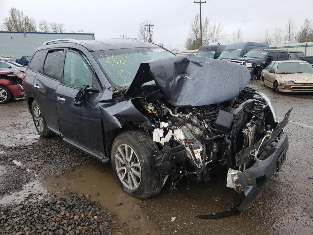 NISSAN PATHFINDER 2014 with VIN 5N1AR2MN3EC661440 - Photo from auction