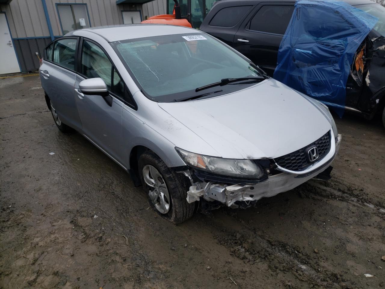 HONDA CIVIC LX 2015 with VIN 19XFB2F58FE038286 - Photo from auction