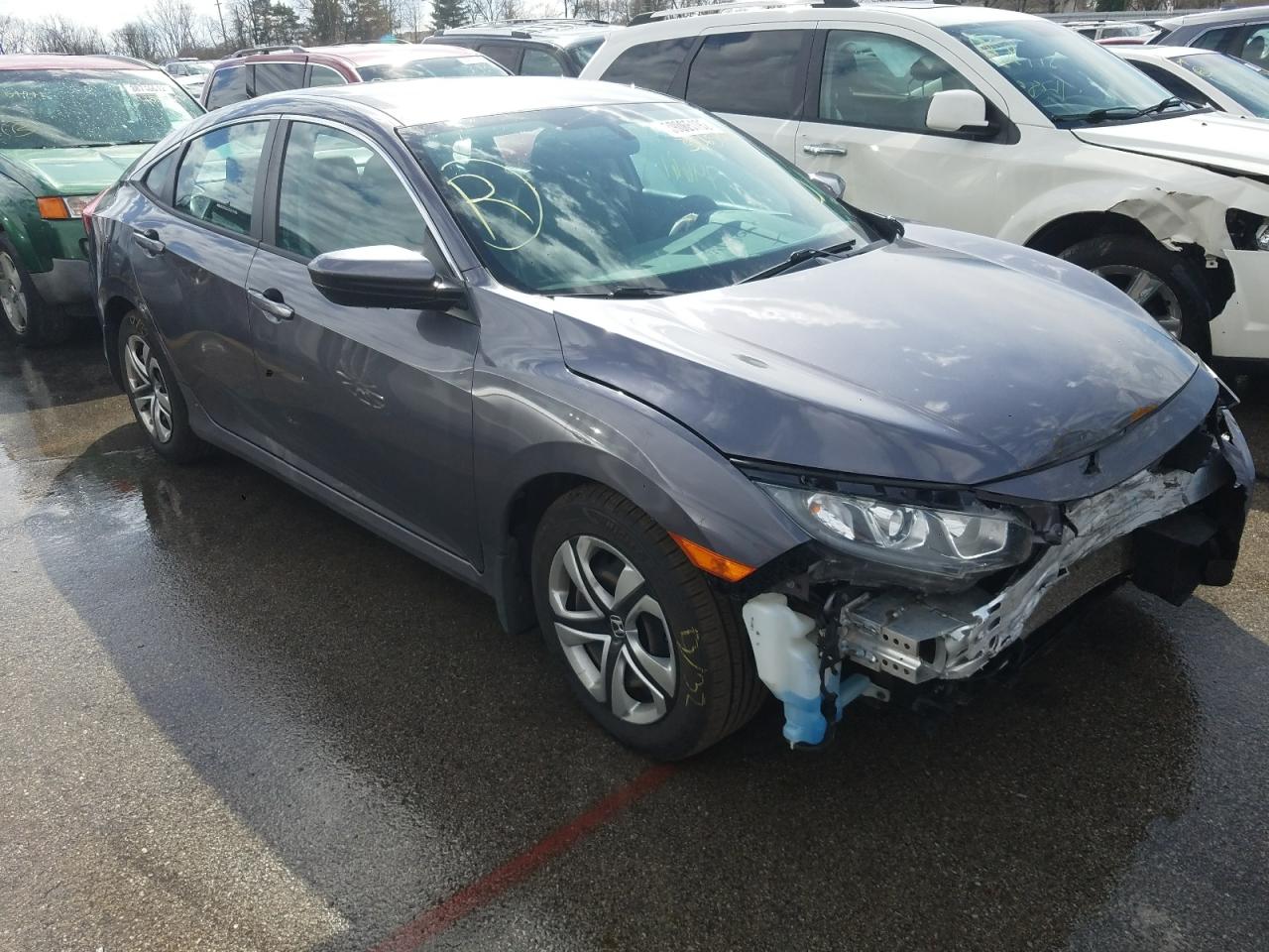 Photo 1 from auction – 2016 HONDA CIVIC LX with VIN 19XFC2F50GE060443