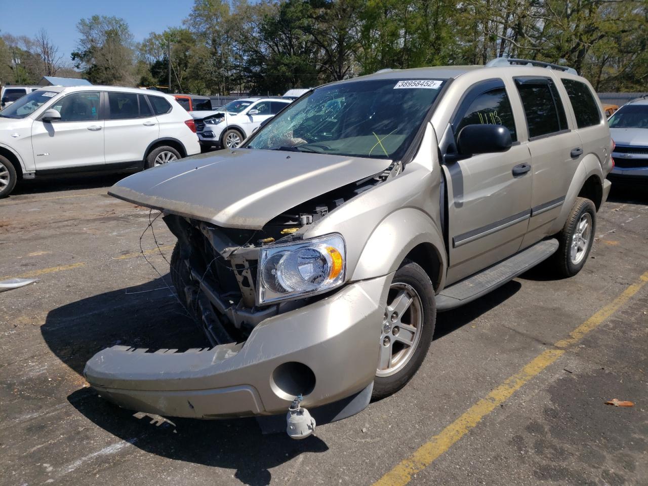 Photo 2 from auction – 2008 DODGE DURANGO SL with VIN 1D8HD48N68F118465