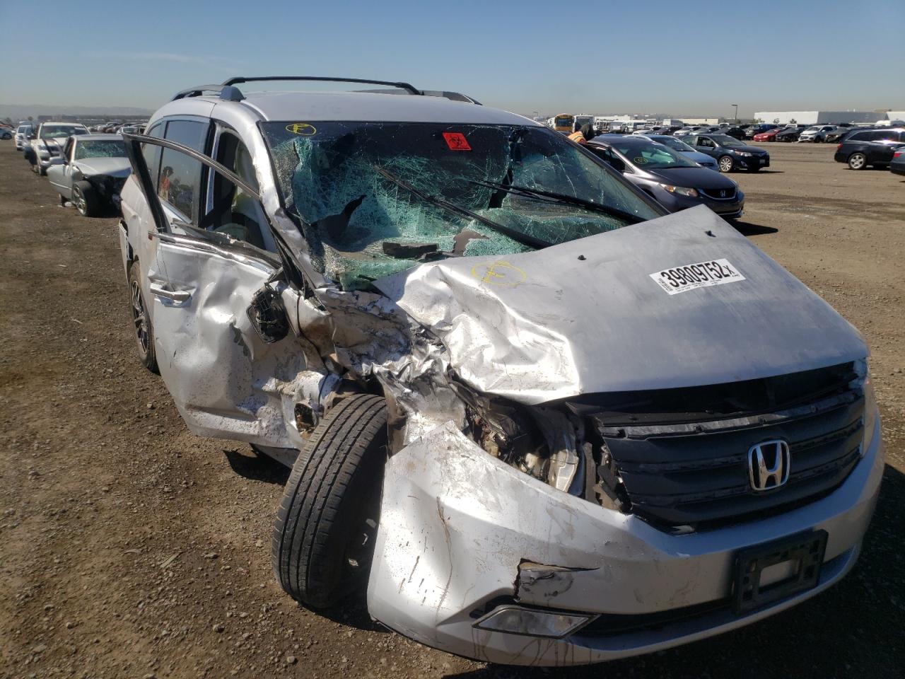 Photo 9 from auction – 2012 HONDA ODYSSEY EX with VIN 5FNRL5H4XCB091559