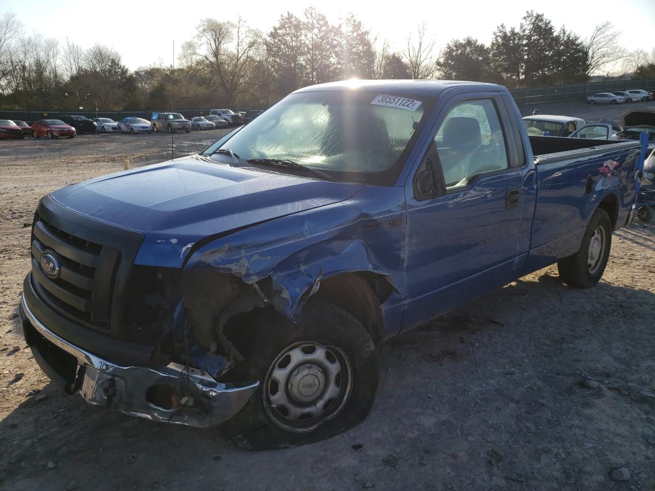 Photo 9 from auction – 2010 FORD F150 with VIN 1FTMF1CW7AKE73244