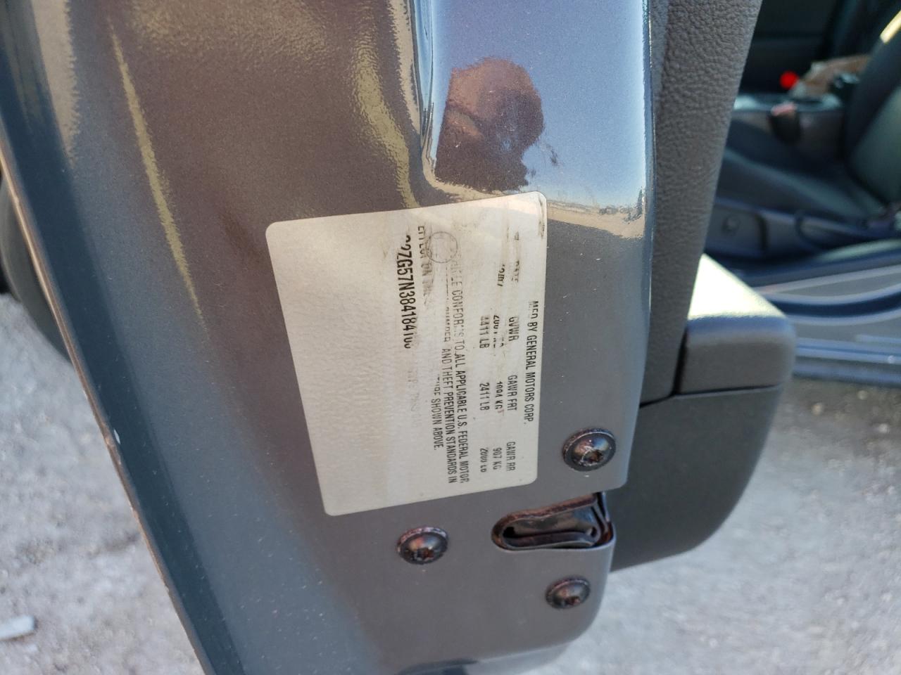 Photo 10 from auction – 2008 PONTIAC G6 BASE with VIN 1G2ZG57N384184103