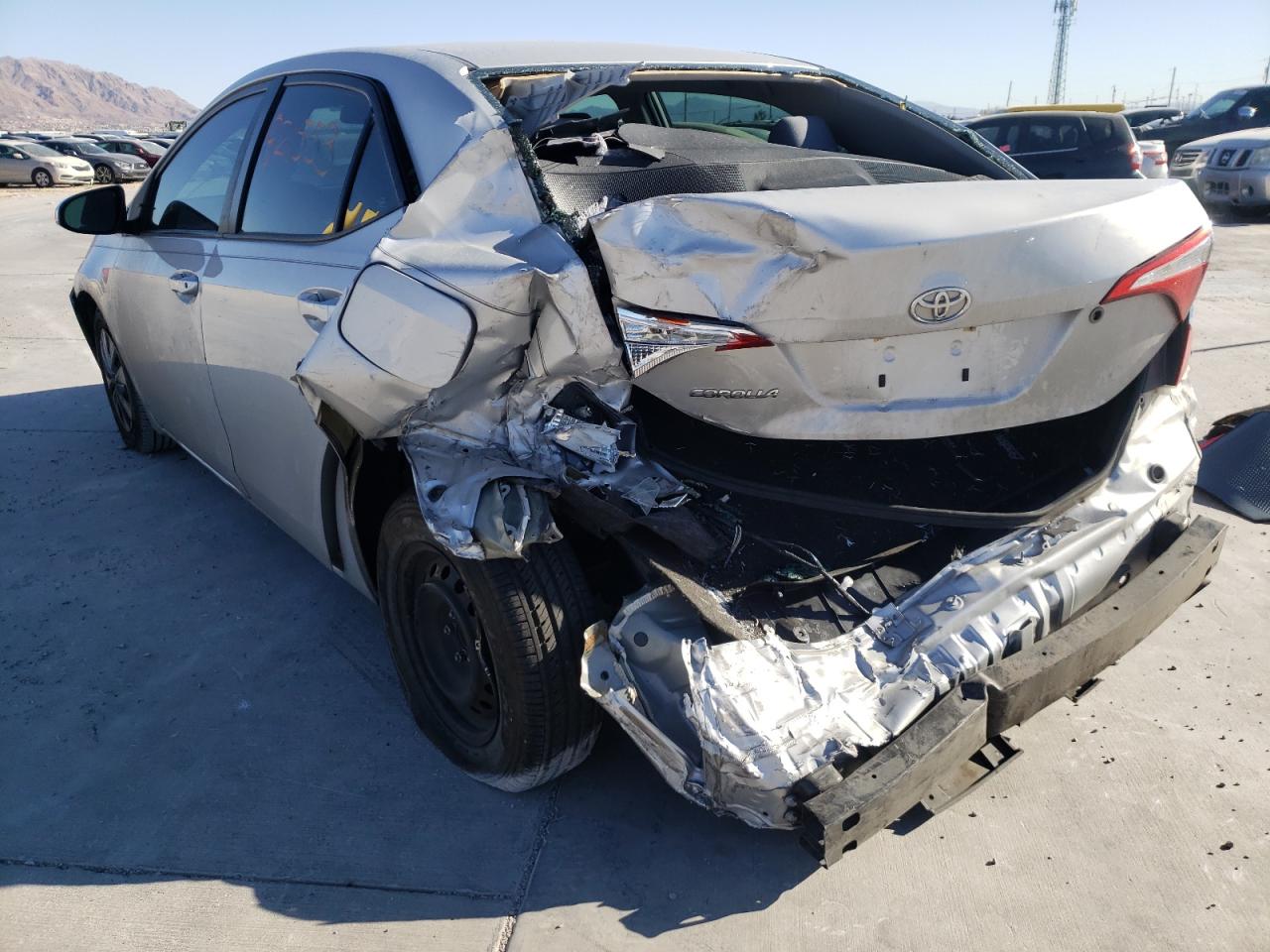 Photo 3 from auction – 2015 TOYOTA COROLLA L with VIN 2T1BURHE8FC346233
