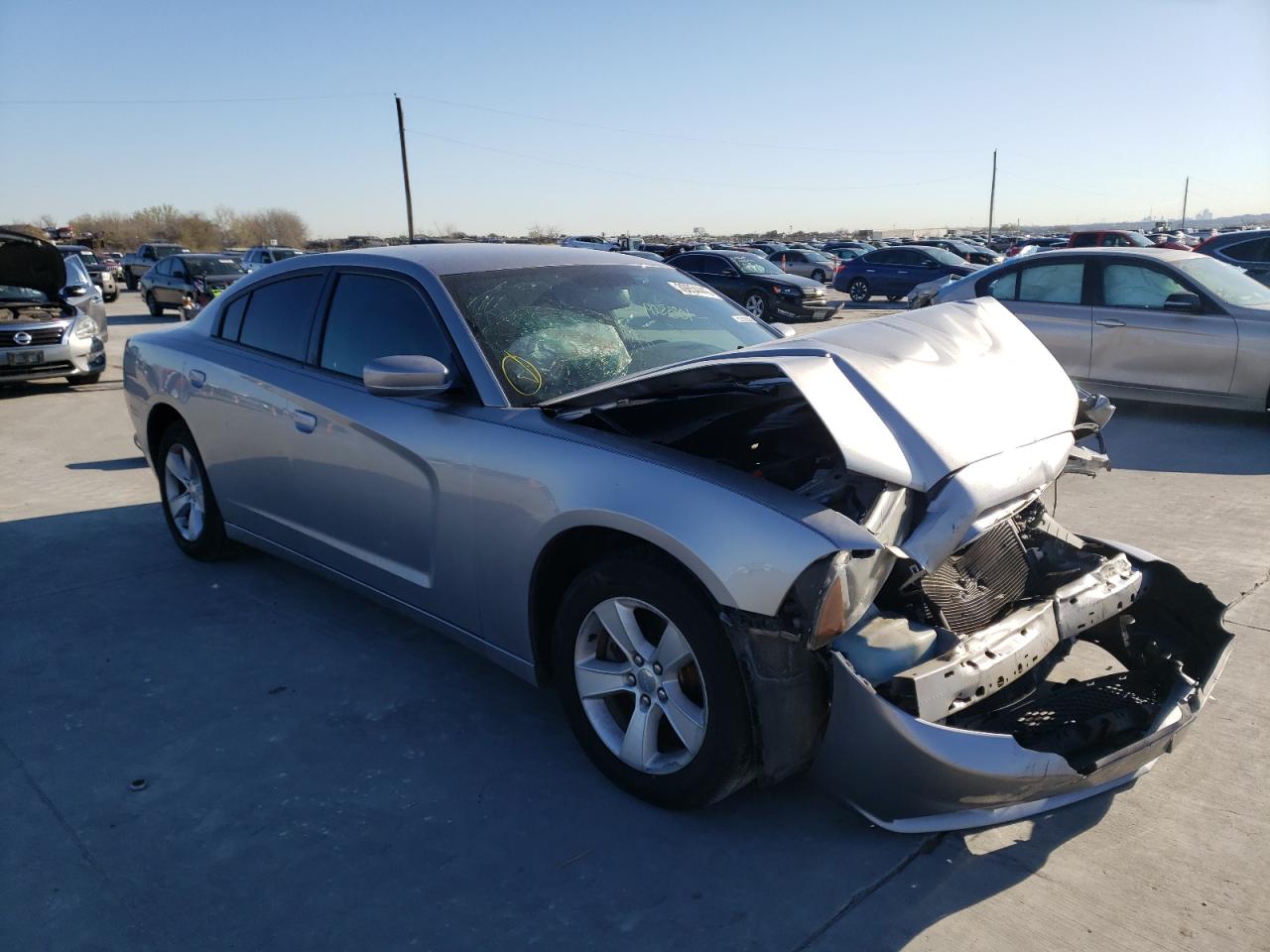 DODGE CHARGER SE 2013 with VIN 2C3CDXBG8DH591558 - Photo from auction