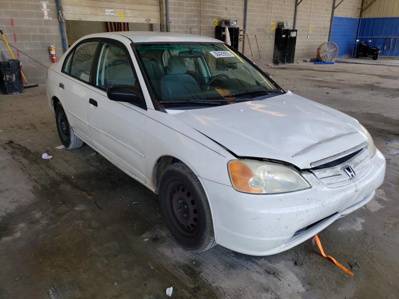 HONDA CIVIC LX 2001 with VIN 1HGES16571L019901 - Photo from auction