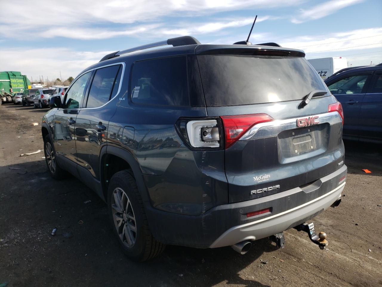 Photo 3 from auction – 2019 GMC ACADIA SLE with VIN 1GKKNSLS0KZ289595