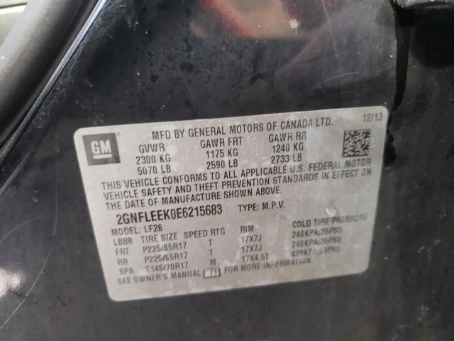 Photo 10 from auction – 2014 CHEVROLET EQUINOX LS with VIN 2GNFLEEK0E6215683