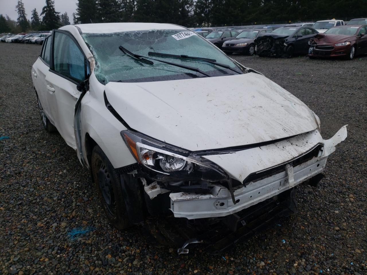 SUBARU IMPREZA 2019 with VIN 4S3GTAA69K3755728 - Photo from auction