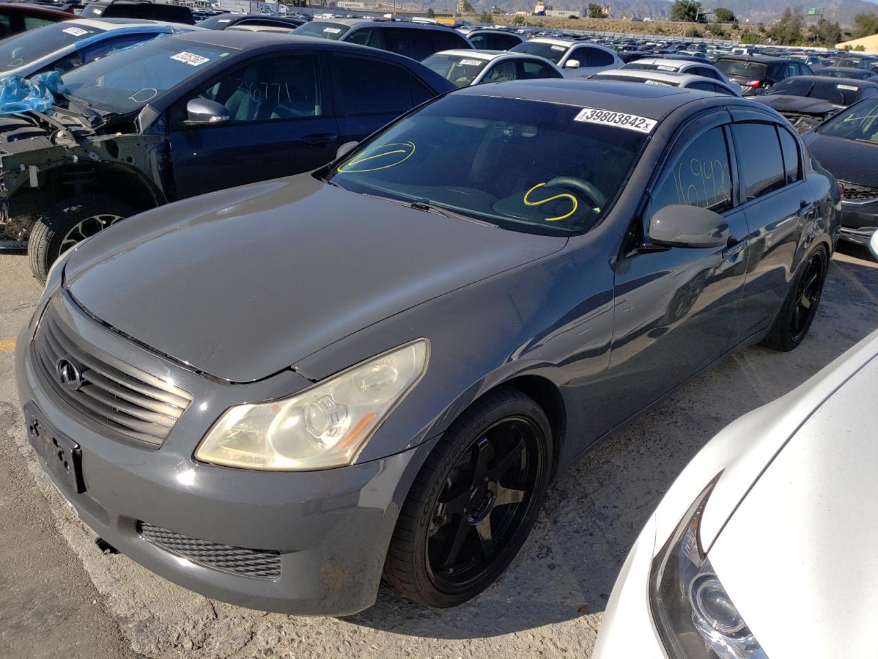 Photo 2 from auction – 2007 INFINITI G35 with VIN JNKBV61E57M704865