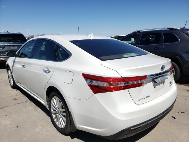 Photo 3 from auction – 2013 TOYOTA AVALON HYB with VIN 4T1BD1EB7DU009382
