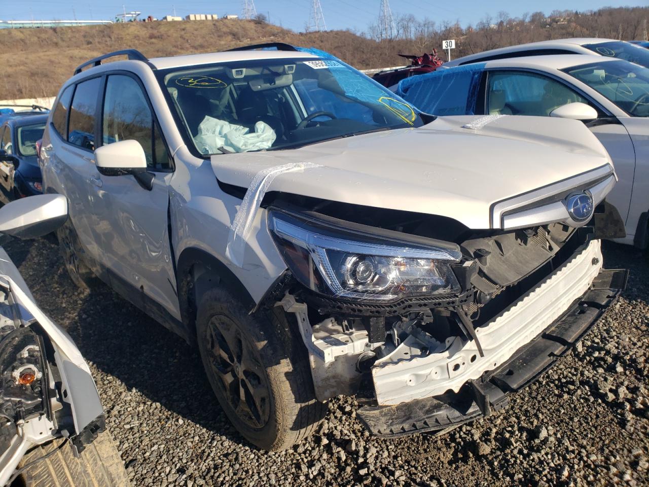 SUBARU FORESTER P 2020 with VIN JF2SKAJC5LH551940 - Photo from auction