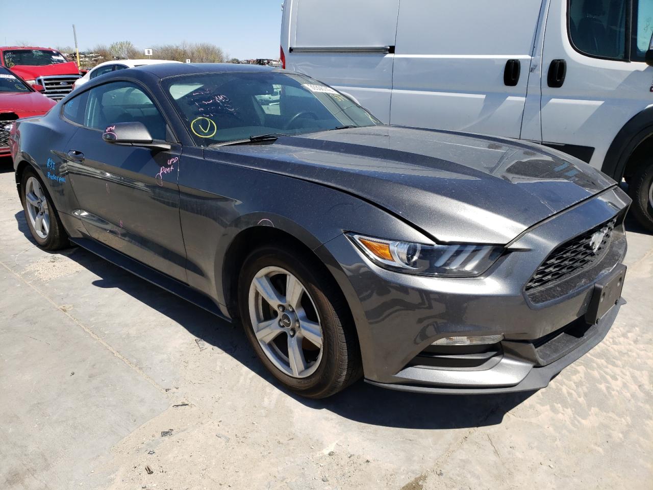 FORD MUSTANG 2016 with VIN 1FA6P8AM3G5229801 - Photo from auction