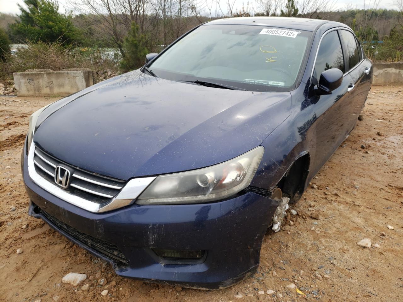 Photo 2 from auction – 2013 HONDA ACCORD EXL with VIN 1HGCR2F80DA207498