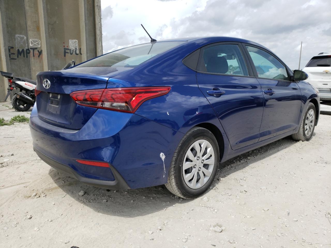 Photo 4 from auction – 2021 HYUNDAI ACCENT SE with VIN 3KPC24A62ME136435