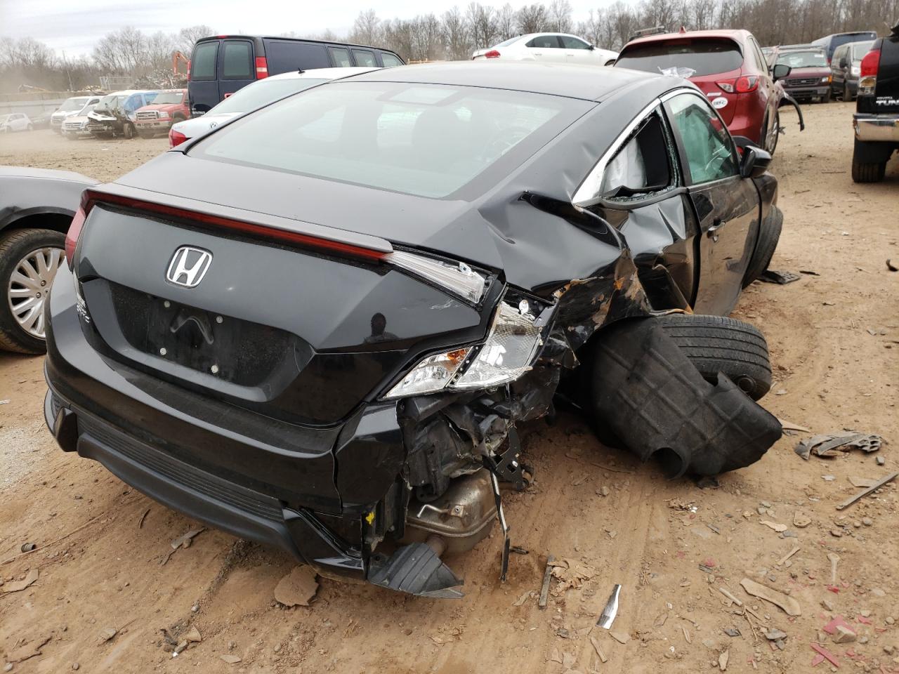 Photo 4 from auction – 2018 HONDA CIVIC LX with VIN 2HGFC4B58JH303754