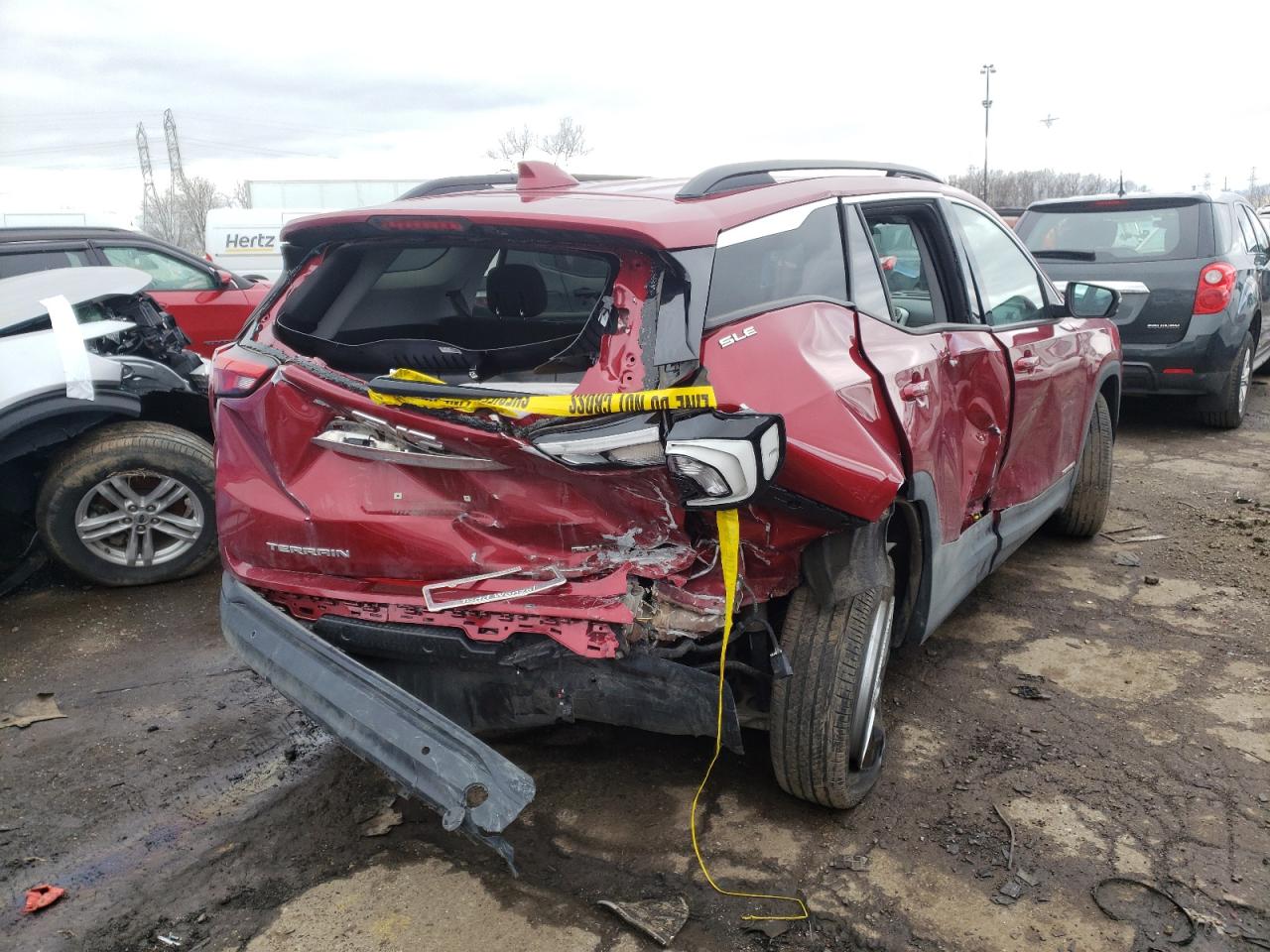 Photo 4 from auction – 2019 GMC TERRAIN SL with VIN 3GKALTEV4KL291355