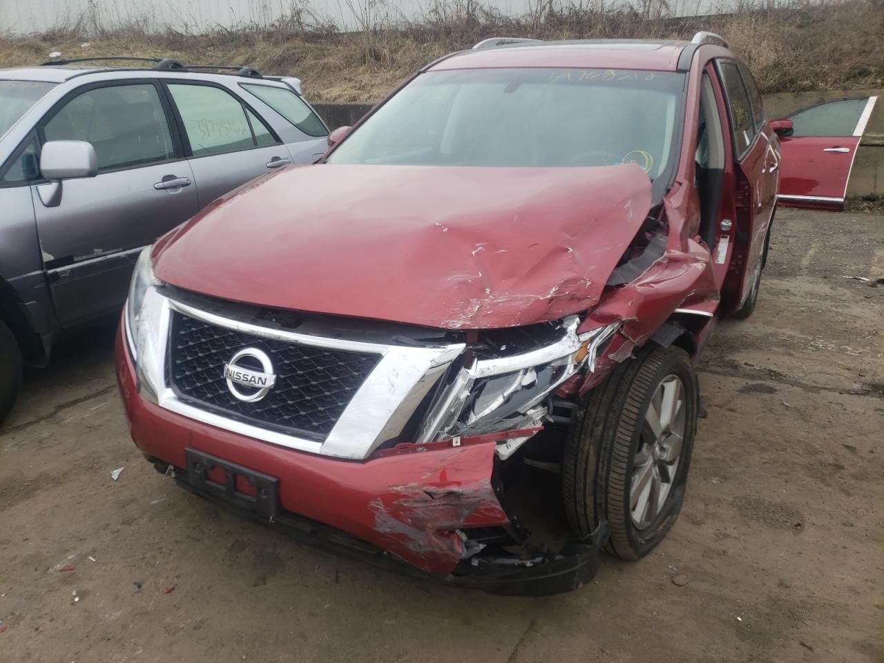 Photo 2 from auction – 2016 NISSAN PATHFINDER with VIN 5N1AR2MM4GC606568
