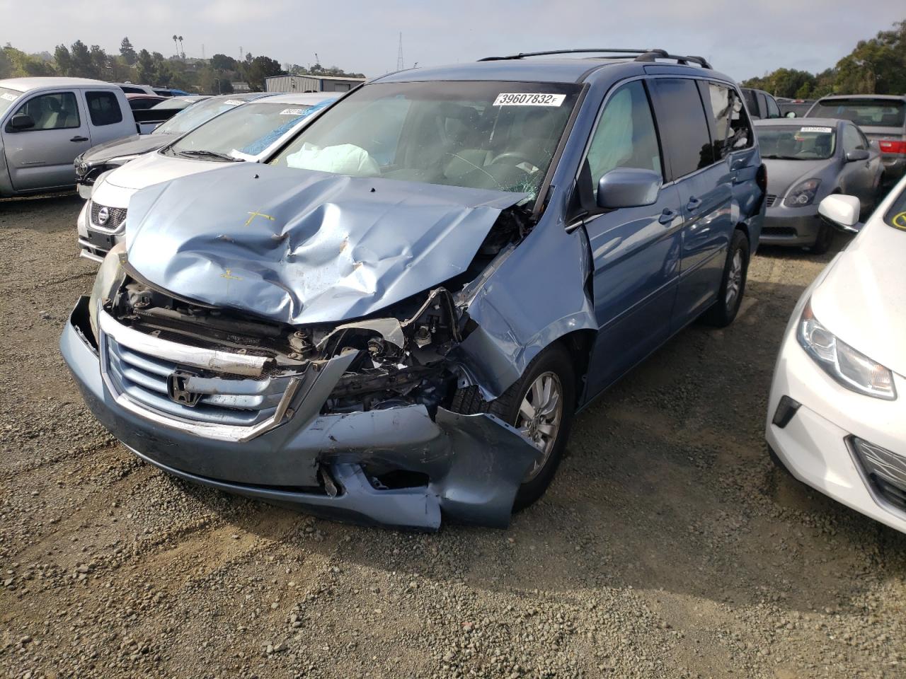 Photo 2 from auction – 2010 HONDA ODYSSEY EX with VIN 5FNRL3H4XAB019648