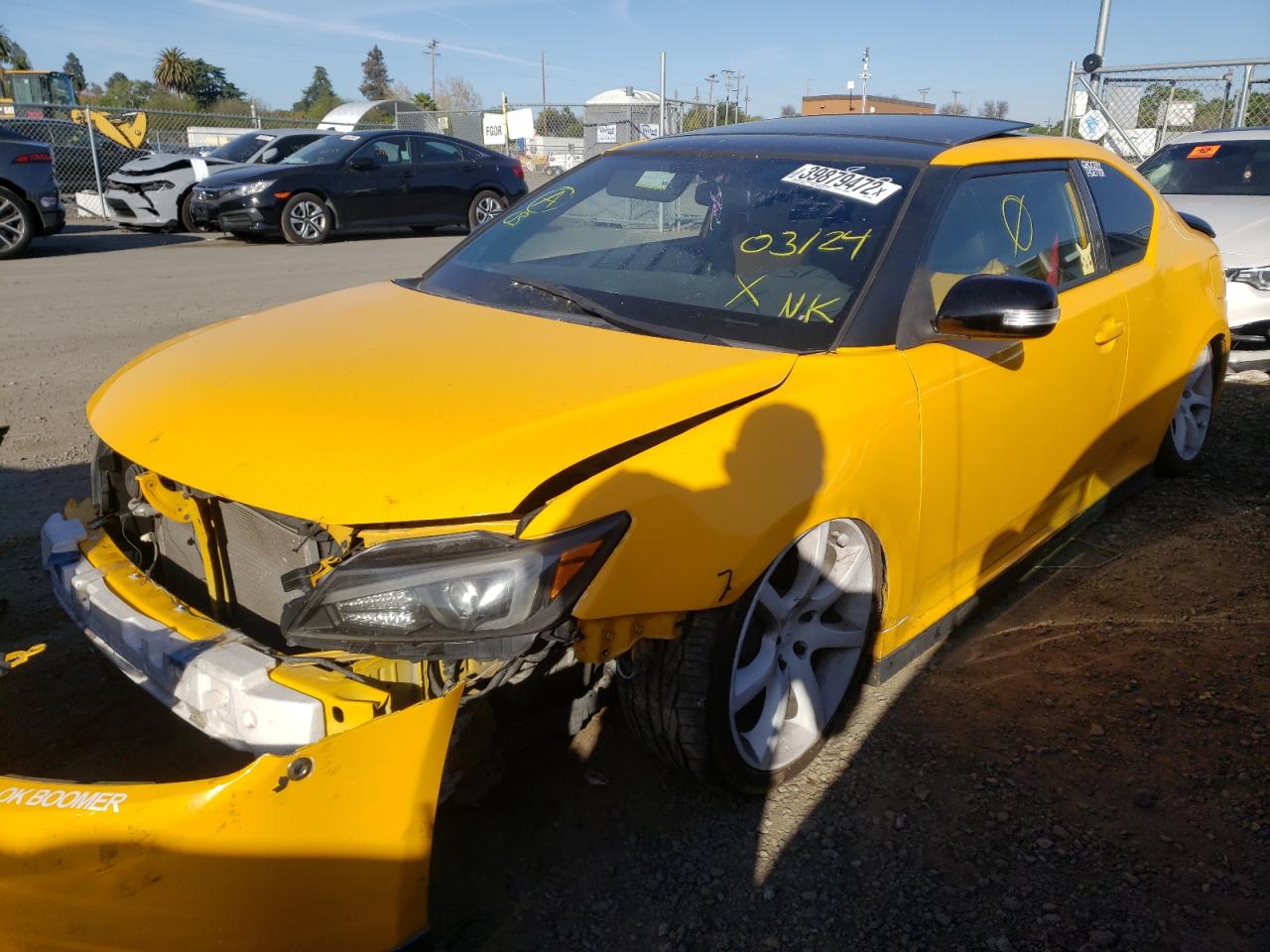 Photo 2 from auction – 2012 TOYOTA SCION TC with VIN JTKJF5C77C3027605