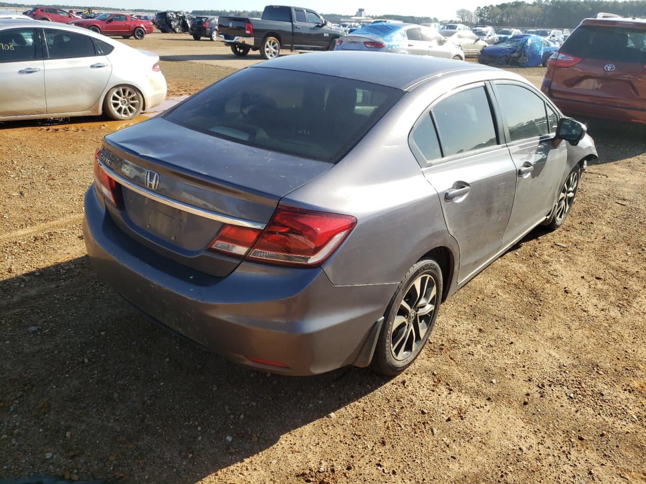 Photo 4 from auction – 2014 HONDA CIVIC EX with VIN 19XFB2F8XEE071394