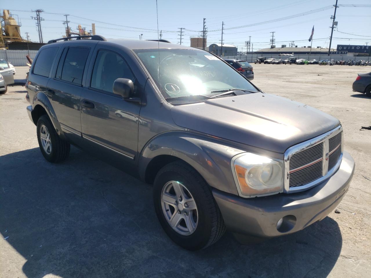 DODGE DURANGO 2004 with VIN 1D4HD48N64F183585 - Photo from auction