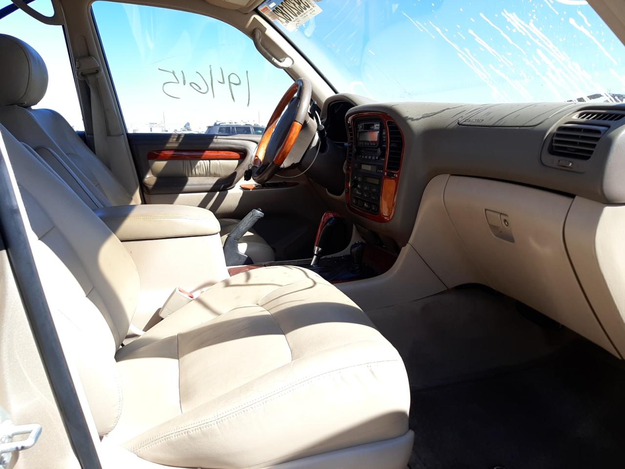 Photo 5 from auction – 2000 LEXUS LX 470 with VIN JT6HT00W9Y0093540