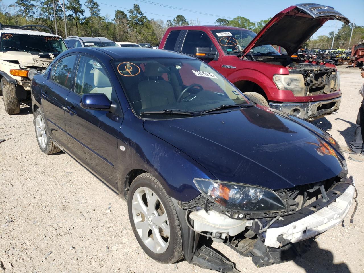 MAZDA 3 I 2009 with VIN JM1BK32FX91240198 - Photo from auction